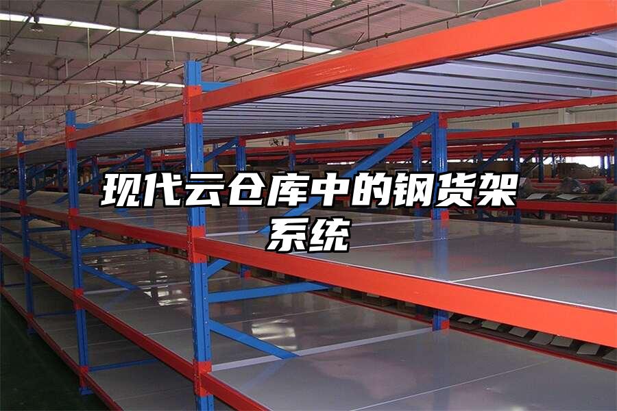 現(xiàn)代云倉(cāng)庫(kù)中的鋼貨架系統(tǒng)