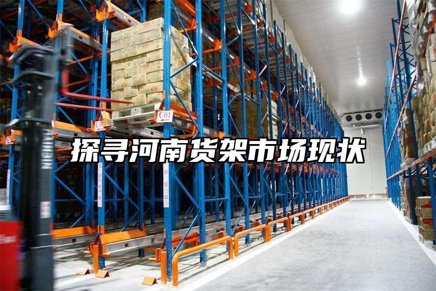 探尋河南貨架市場現狀