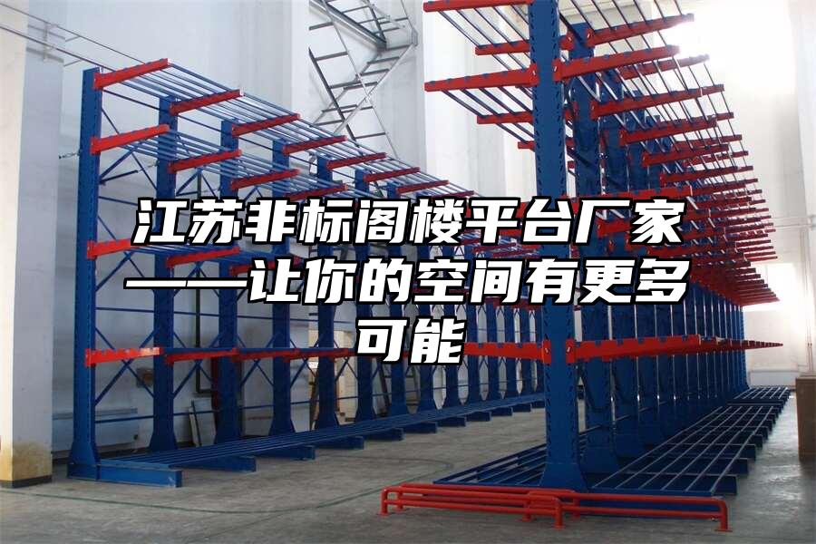 江蘇非標閣樓平臺廠家——讓你的空間有更多可能