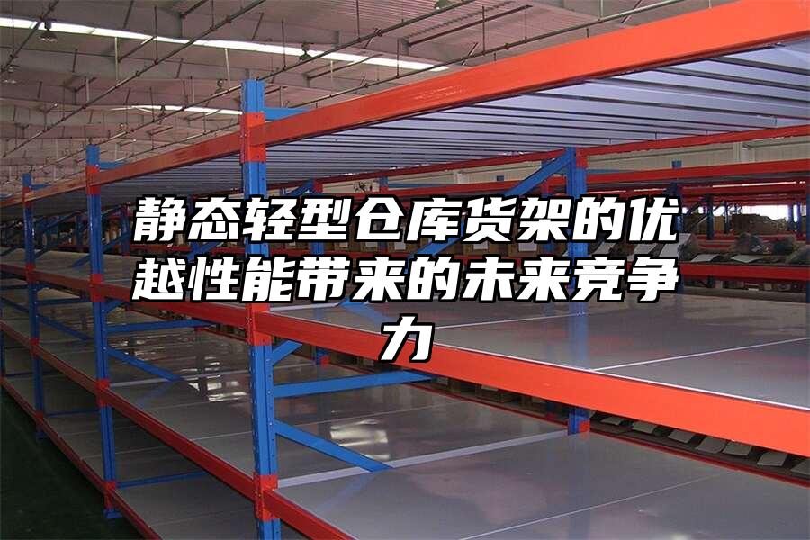 靜態輕型倉庫貨架的優越性能帶來的未來競爭力