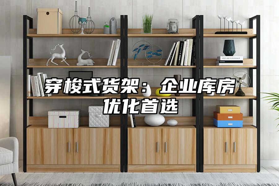 穿梭式貨架：企業庫房優化首選