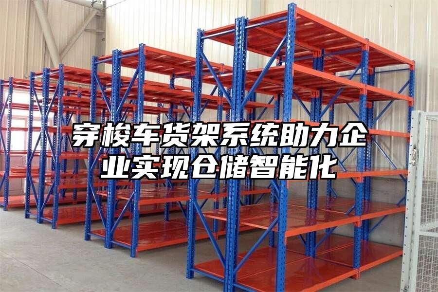 穿梭車貨架系統助力企業實現倉儲智能化