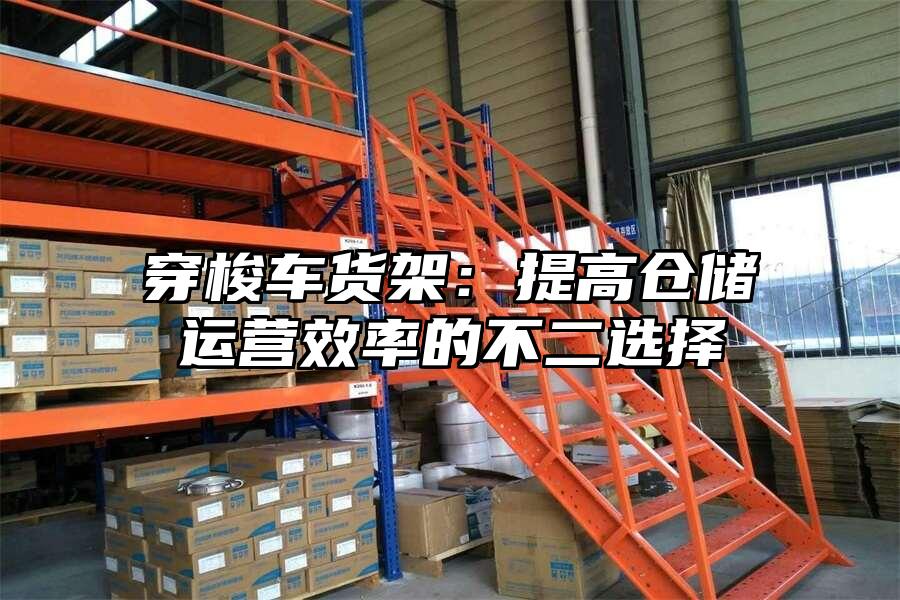 穿梭車貨架：提高倉儲運營效率的不二選擇