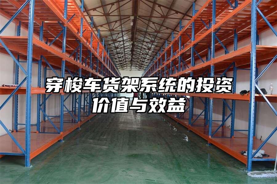 穿梭車貨架系統的投資價值與效益