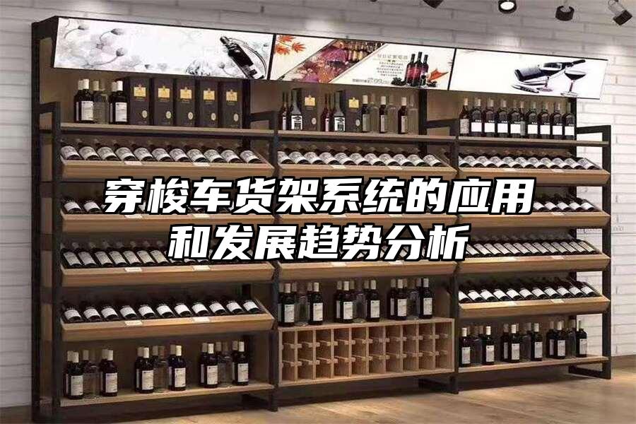 穿梭車貨架系統的應用和發展趨勢分析