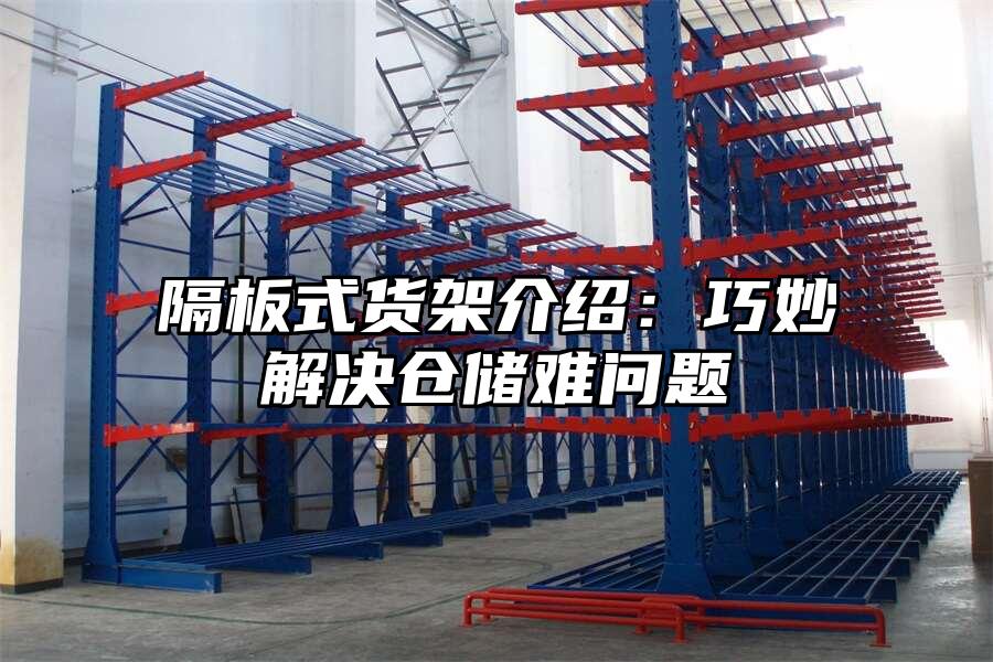 隔板式貨架介紹：巧妙解決倉儲難問題