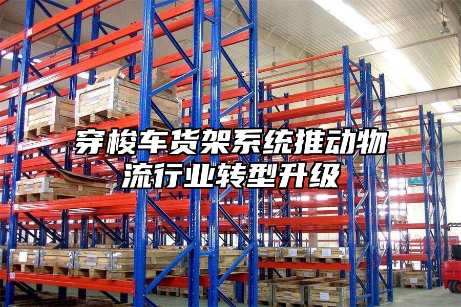 穿梭車貨架系統推動物流行業轉型升級