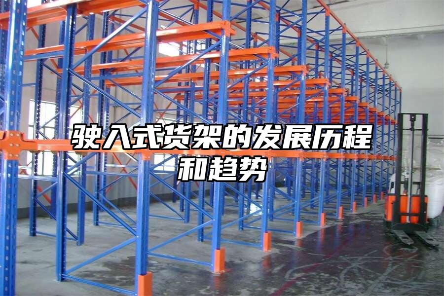 駛入式貨架的發展歷程和趨勢