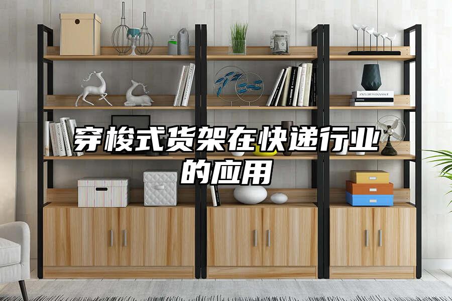 穿梭式貨架在快遞行業的應用