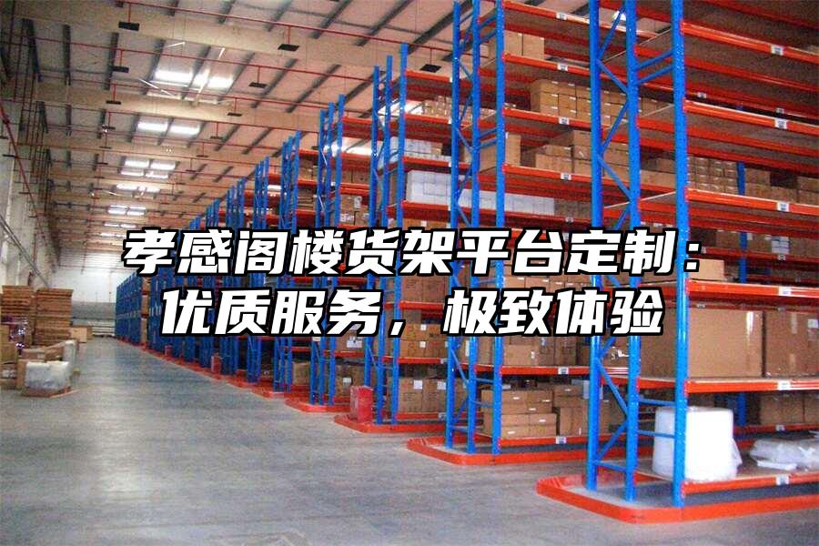 孝感閣樓貨架平臺定制：優質服務，極致體驗