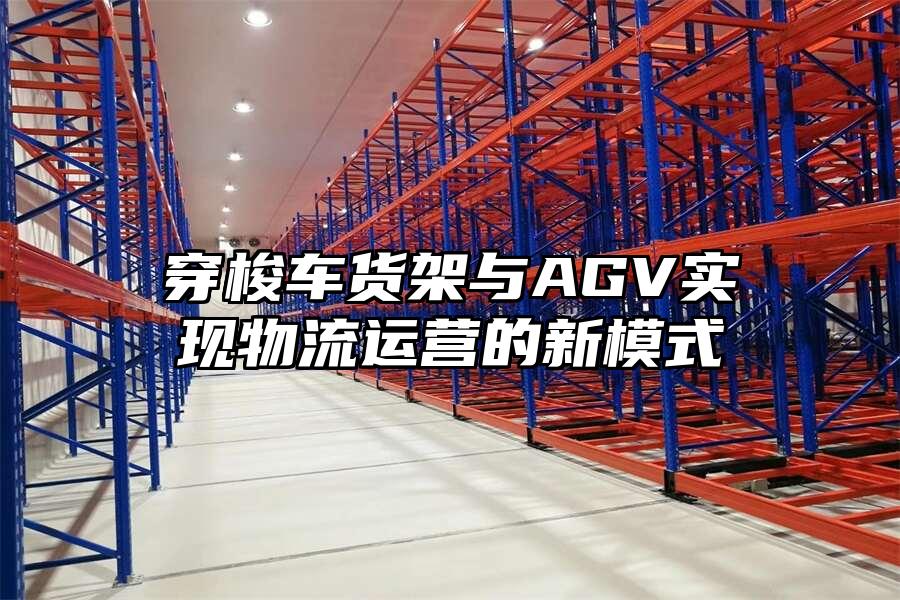穿梭車貨架與AGV實現物流運營的新模式