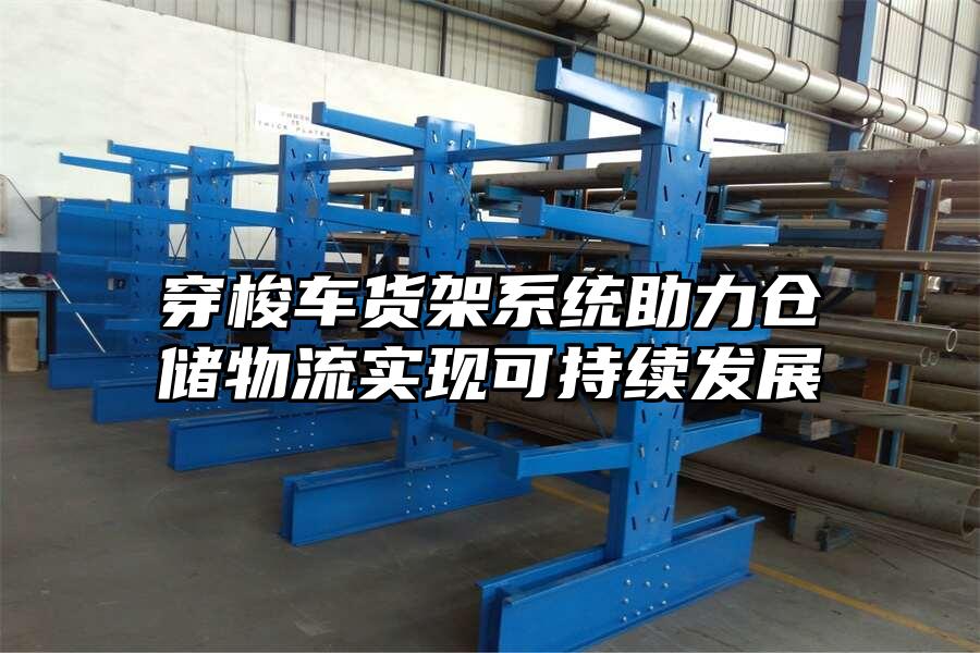 穿梭車貨架系統(tǒng)助力倉儲(chǔ)物流實(shí)現(xiàn)可持續(xù)發(fā)展