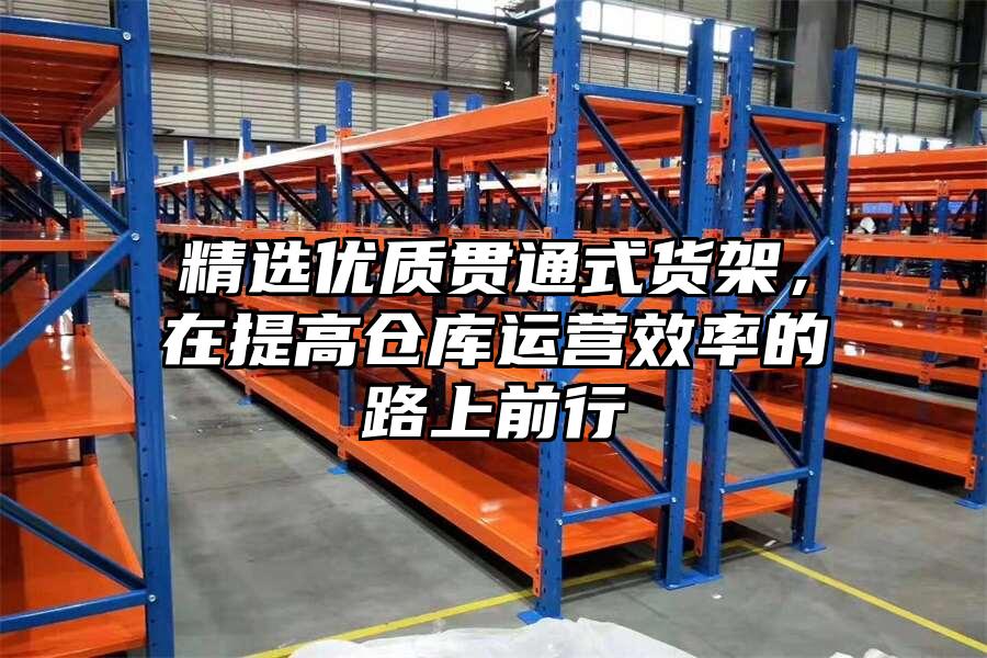 精選優(yōu)質(zhì)貫通式貨架，在提高倉庫運(yùn)營效率的路上前行