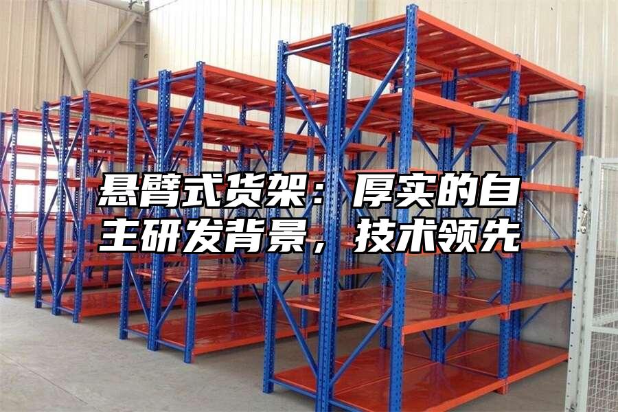 懸臂式貨架：厚實(shí)的自主研發(fā)背景，技術(shù)領(lǐng)先