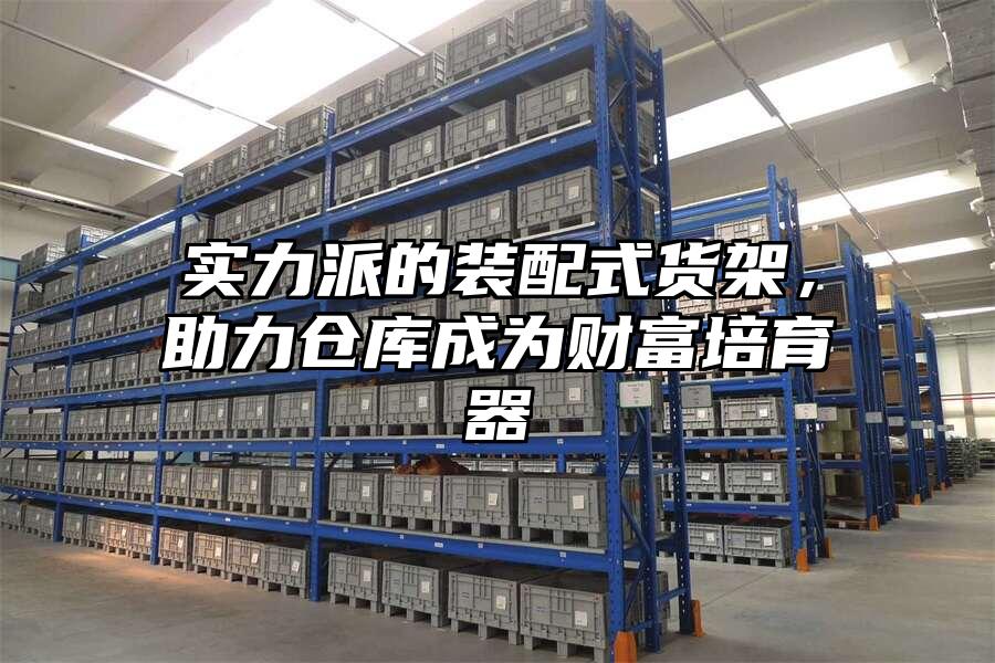 實(shí)力派的裝配式貨架，助力倉庫成為財(cái)富培育器