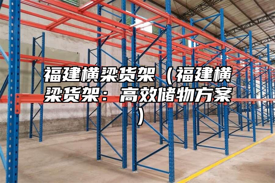 福建橫梁貨架（福建橫梁貨架：高效儲物方案）