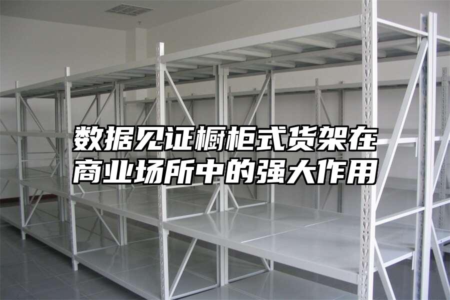 數(shù)據(jù)見證櫥柜式貨架在商業(yè)場所中的強大作用