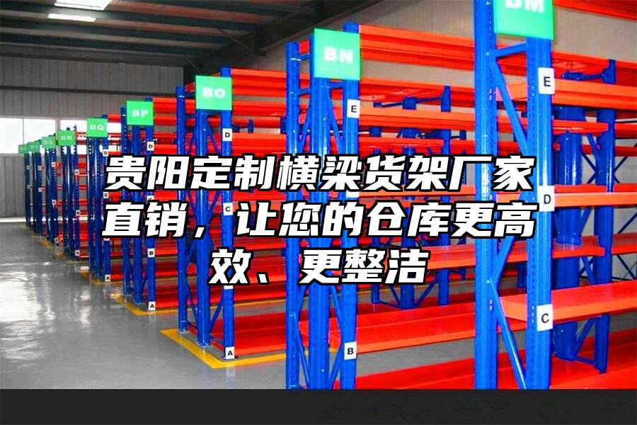 貴陽定制橫梁貨架廠家直銷，讓您的倉庫更高效、更整潔
