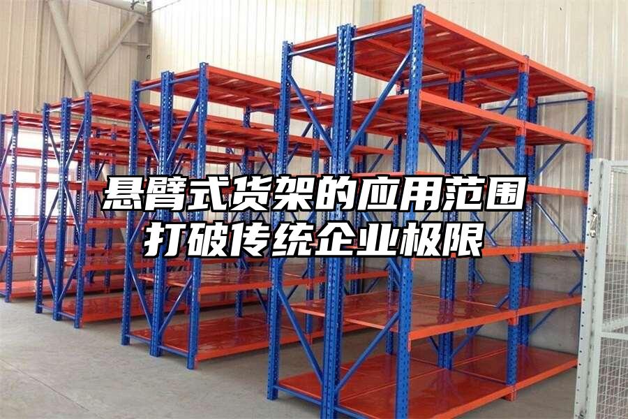 懸臂式貨架的應用范圍打破傳統企業極限