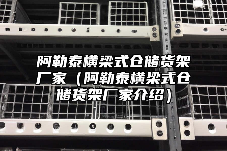 阿勒泰橫梁式倉(cāng)儲(chǔ)貨架廠家（阿勒泰橫梁式倉(cāng)儲(chǔ)貨架廠家介紹）