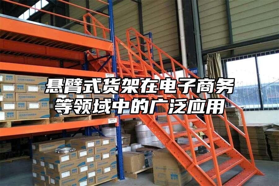 懸臂式貨架在電子商務(wù)等領(lǐng)域中的廣泛應(yīng)用