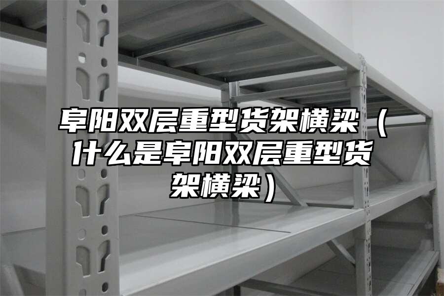 阜陽(yáng)雙層重型貨架橫梁（什么是阜陽(yáng)雙層重型貨架橫梁）
