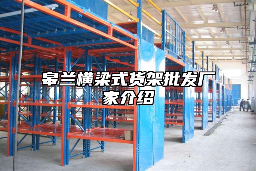 皋蘭橫梁式貨架批發(fā)廠家介紹