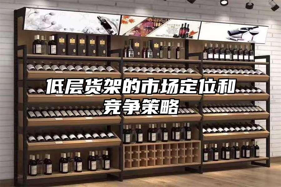 低層貨架的市場定位和競爭策略