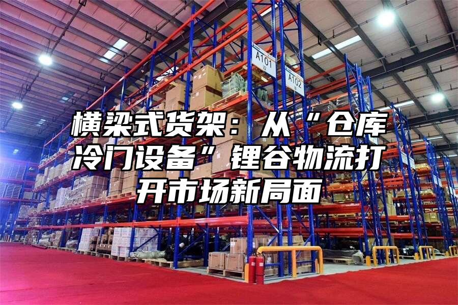 橫梁式貨架：從“倉(cāng)庫(kù)冷門(mén)設(shè)備”鋰谷物流打開(kāi)市場(chǎng)新局面