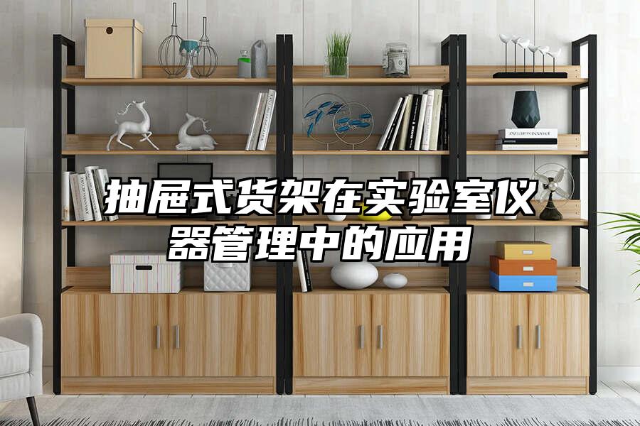 抽屜式貨架在實驗室儀器管理中的應用