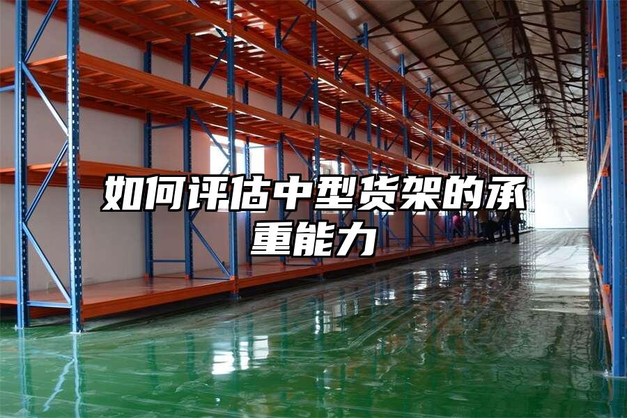 如何評(píng)估中型貨架的承重能力