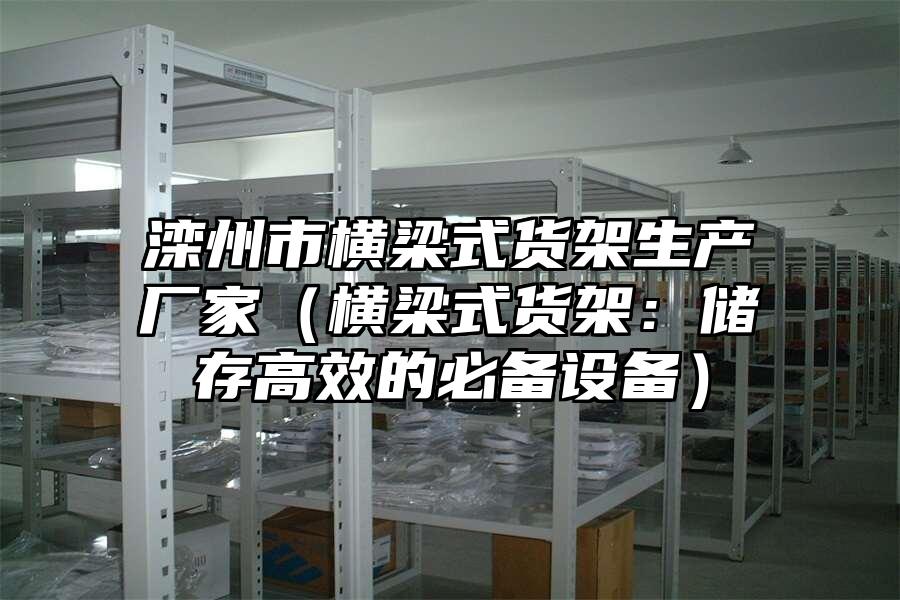灤州市橫梁式貨架生產廠家（橫梁式貨架：儲存高效的必備設備）