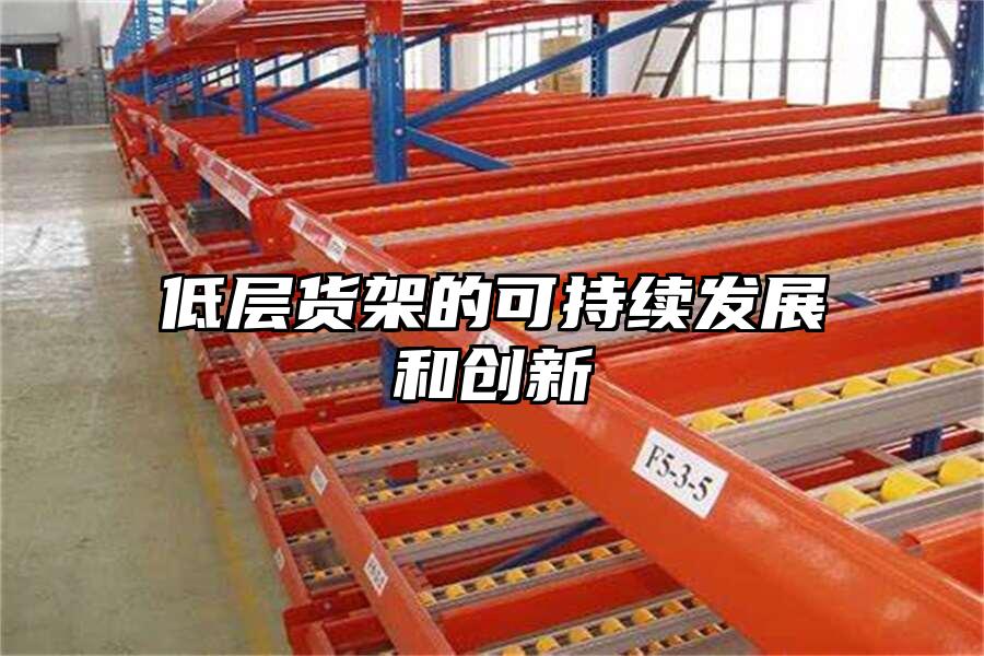 低層貨架的可持續發展和創新