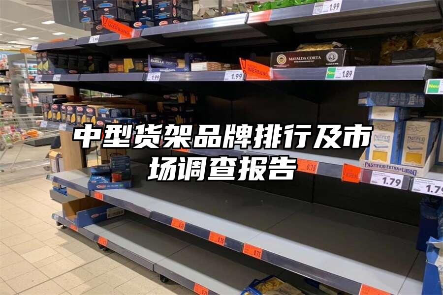 中型貨架品牌排行及市場調查報告
