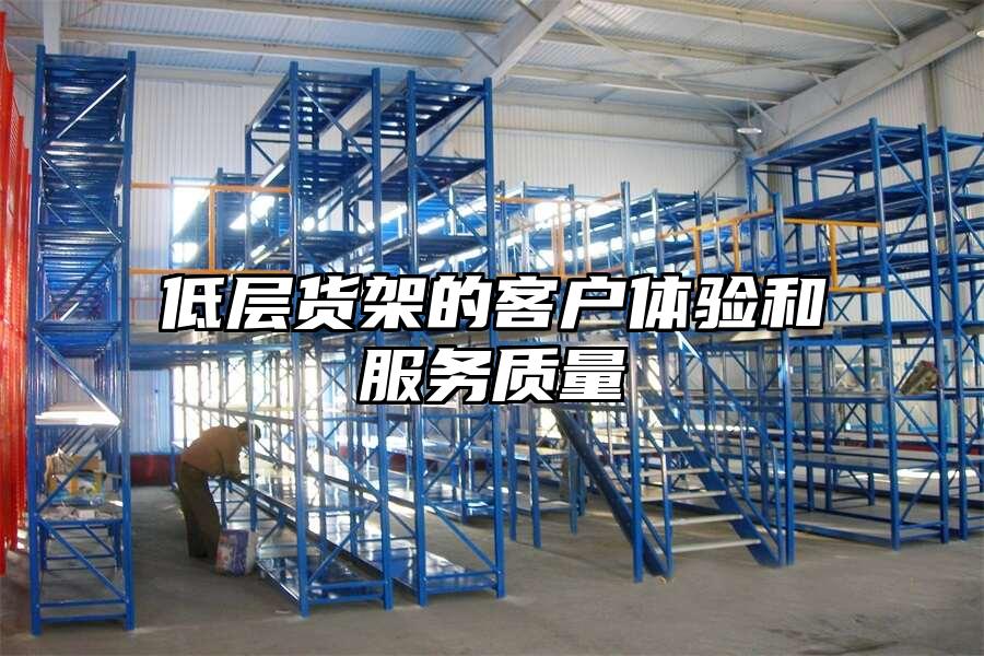 低層貨架的客戶體驗和服務質量