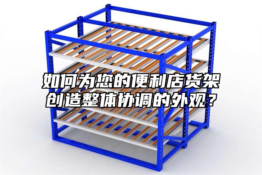 如何為您的便利店貨架創造整體協調的外觀？