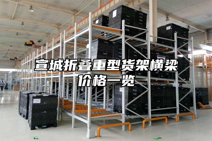 宣城折疊重型貨架橫梁價格一覽