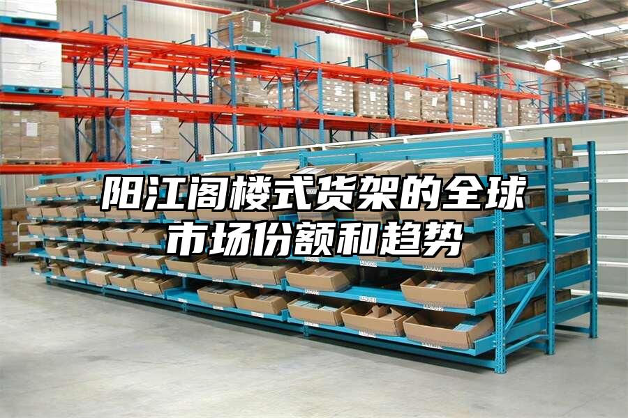 陽江閣樓式貨架的全球市場份額和趨勢