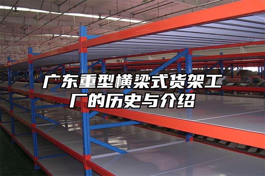廣東重型橫梁式貨架工廠的歷史與介紹