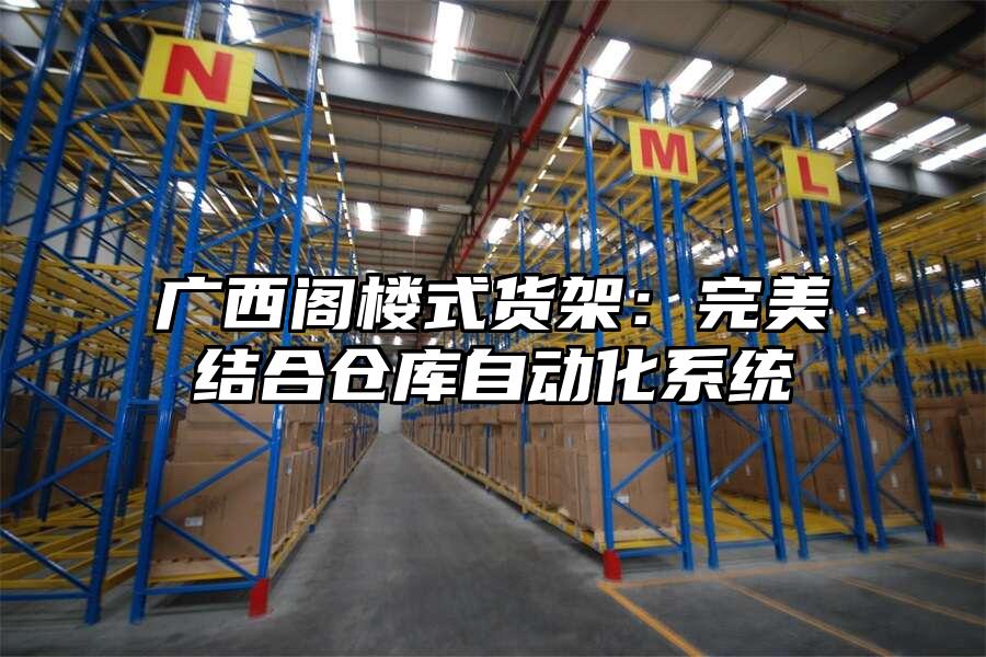 廣西閣樓式貨架：完美結(jié)合倉庫自動(dòng)化系統(tǒng)