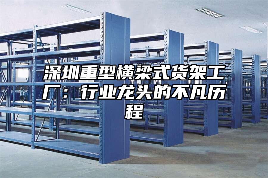 深圳重型橫梁式貨架工廠：行業(yè)龍頭的不凡歷程