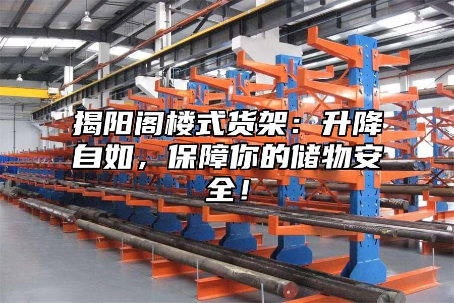 揭陽閣樓式貨架：升降自如，保障你的儲物安全！