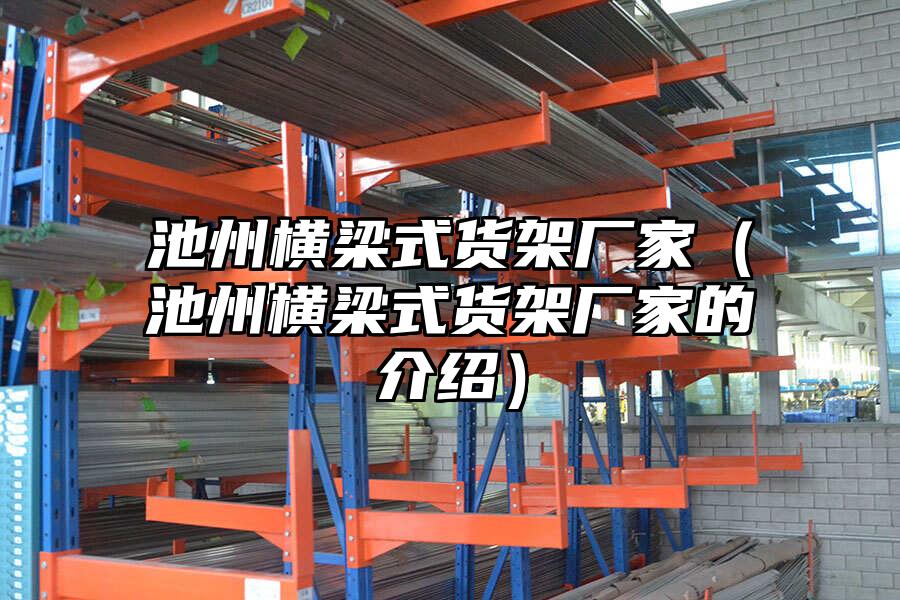 池州橫梁式貨架廠家（池州橫梁式貨架廠家的介紹）