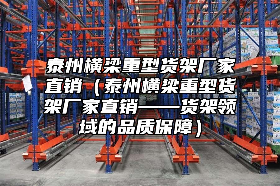 泰州橫梁重型貨架廠家直銷（泰州橫梁重型貨架廠家直銷——貨架領域的品質保障）
