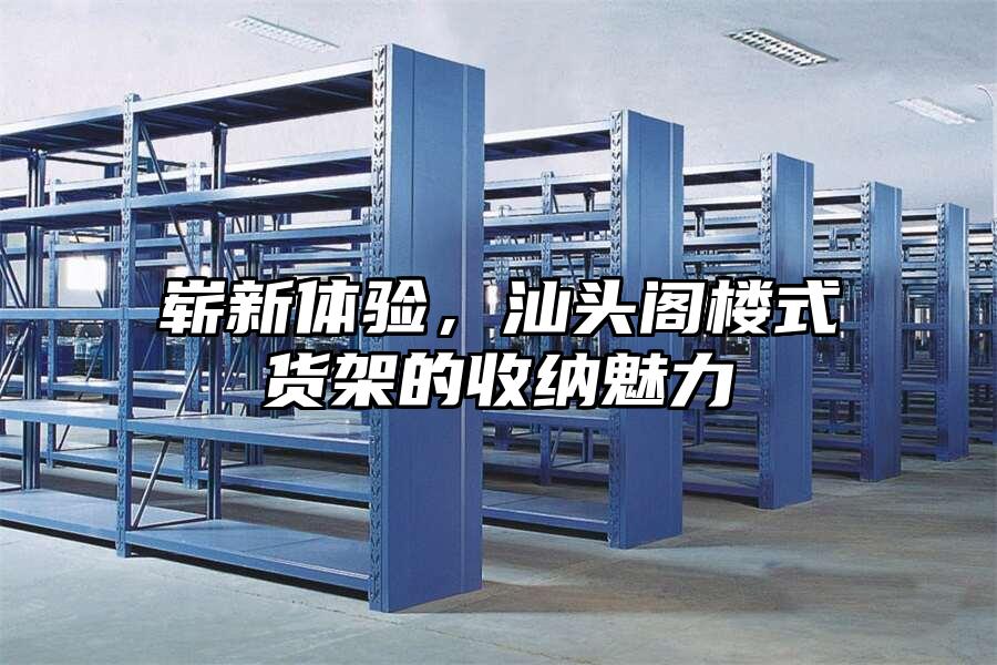 嶄新體驗，汕頭閣樓式貨架的收納魅力