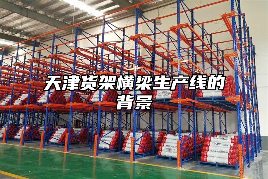 天津貨架橫梁生產線的背景