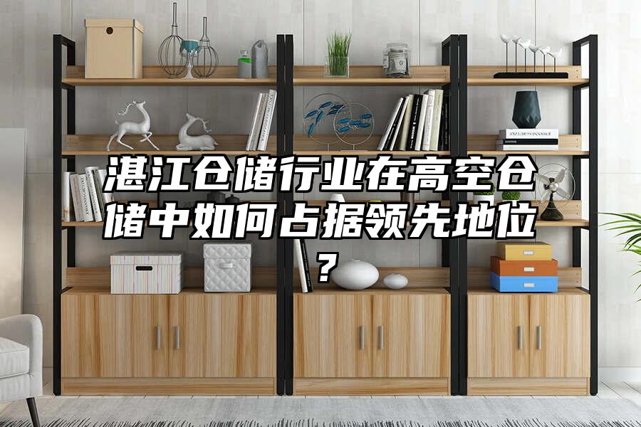 湛江倉(cāng)儲(chǔ)行業(yè)在高空倉(cāng)儲(chǔ)中如何占據(jù)領(lǐng)先地位？