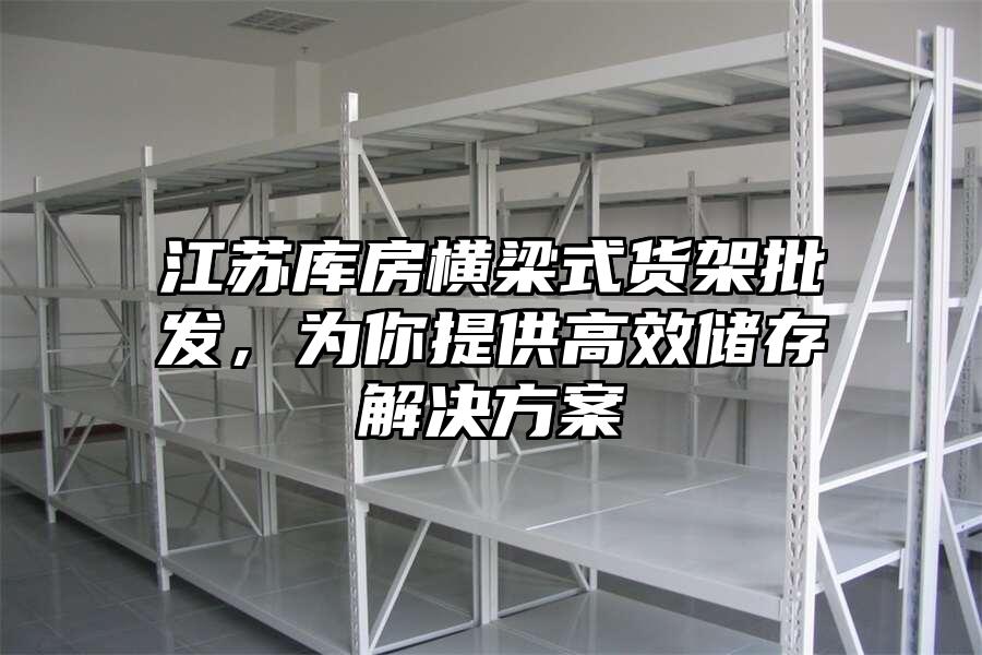 江蘇庫房橫梁式貨架批發，為你提供高效儲存解決方案