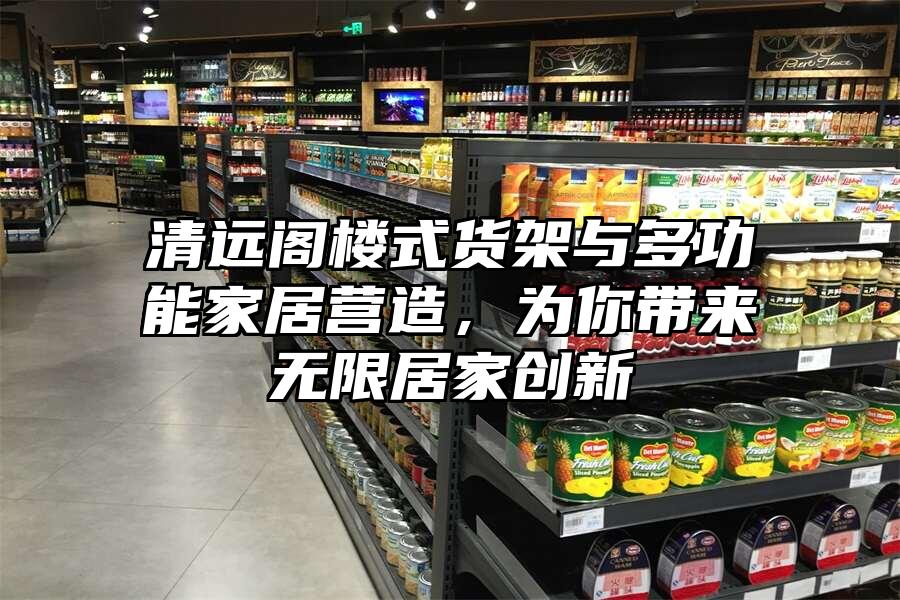 清遠閣樓式貨架與多功能家居營造，為你帶來無限居家創新