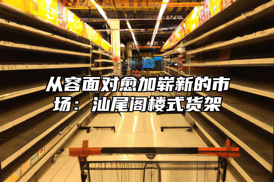 從容面對愈加嶄新的市場：汕尾閣樓式貨架